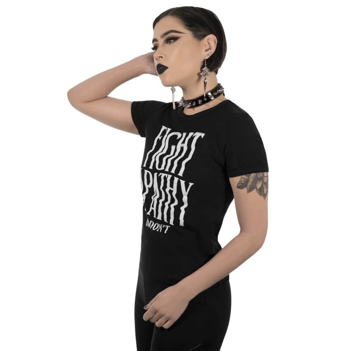 Killstar Fight Apathy T-Shirt 상품이미지2