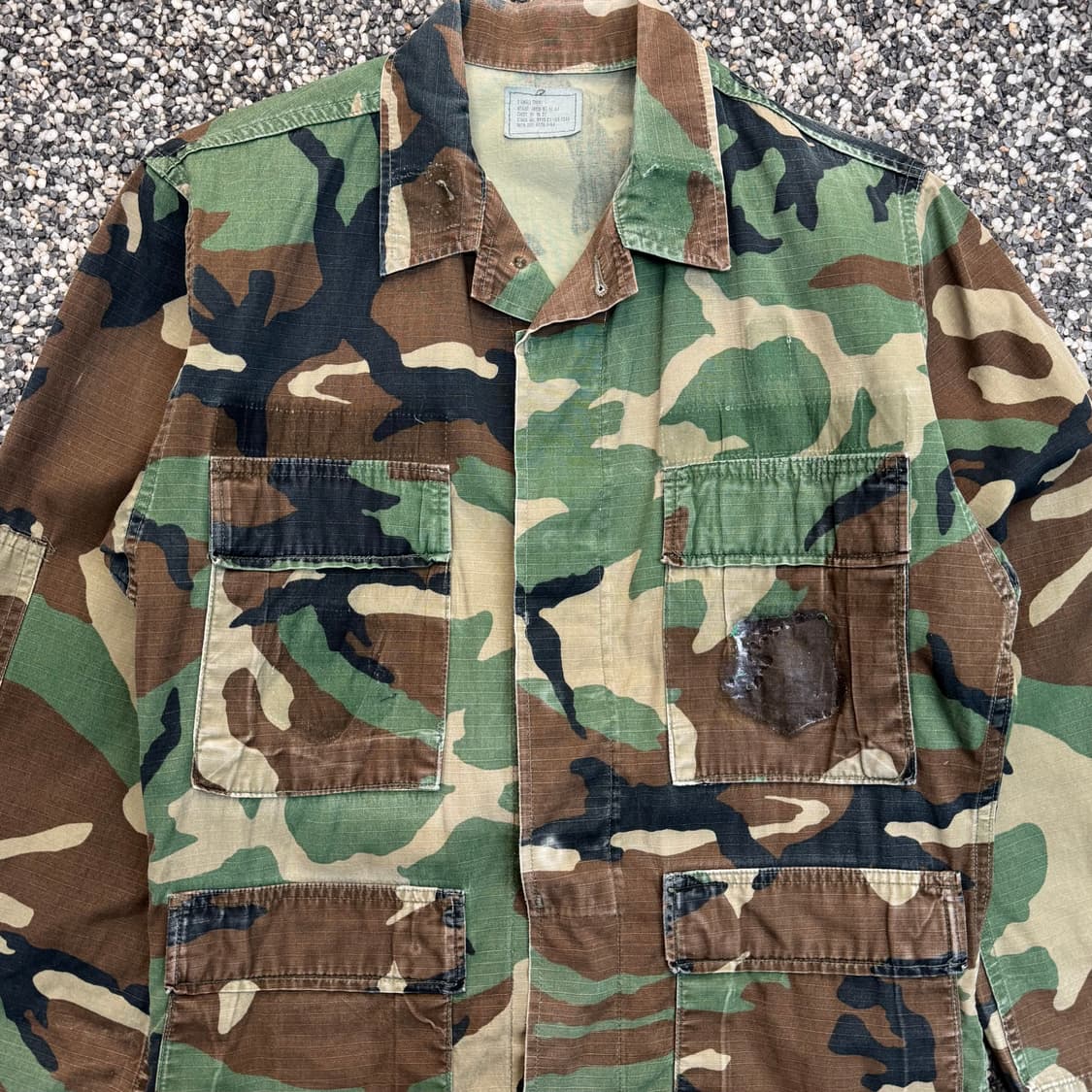 US Army 우드랜드 카모 셔츠 자켓 (XS)   상품이미지2