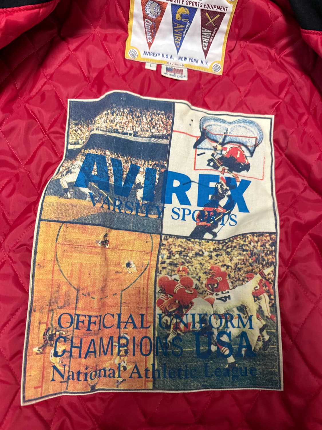 Vintage Arvirex wool varsity 상품이미지5