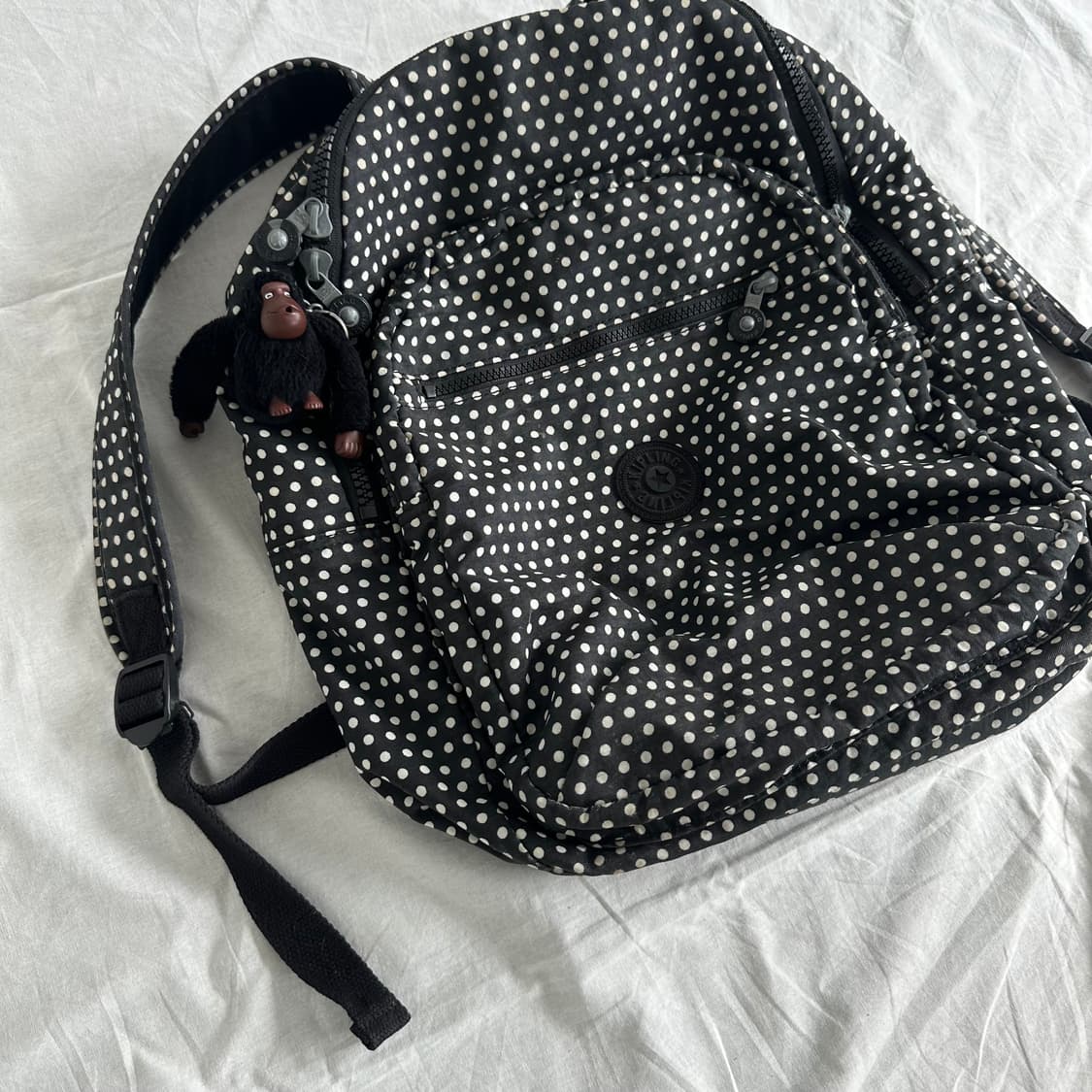 Kipling 폴카 도트 백팩 상품이미지2