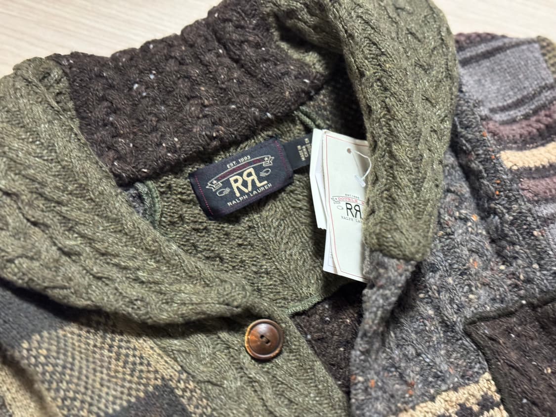 RRL 패치워크 랜치 가디건 상품이미지4