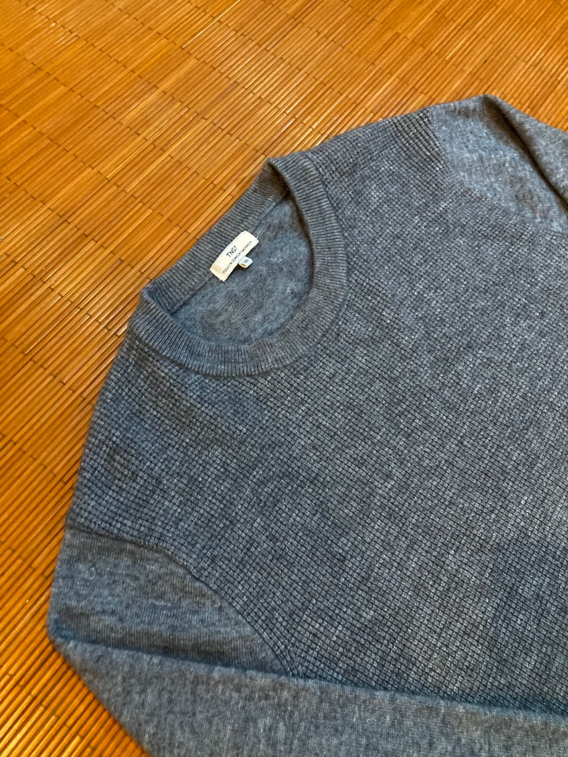 tngt 와플 블럭 니트 상품이미지3