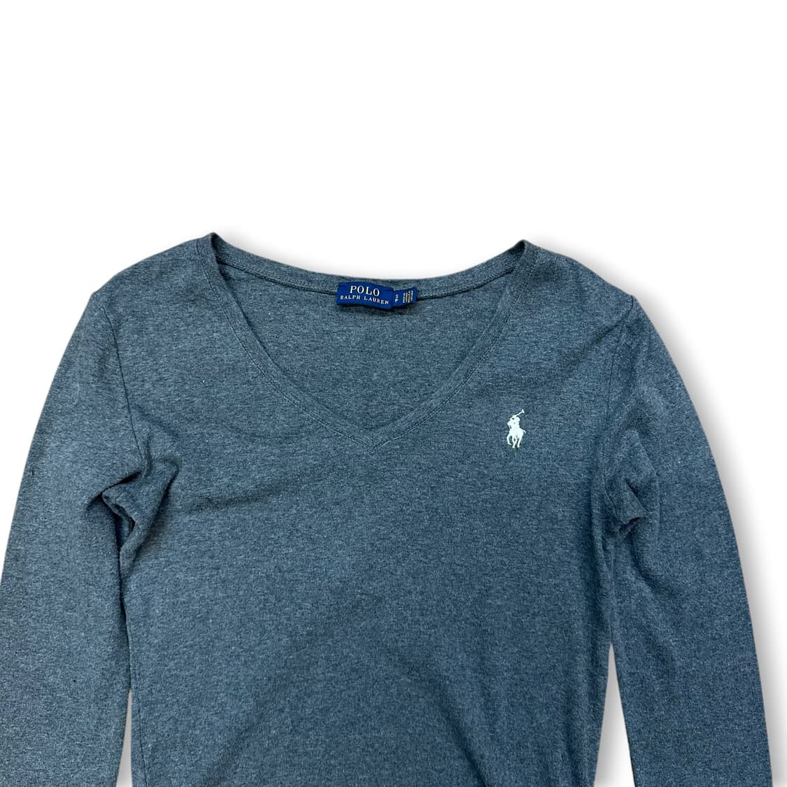 폴로랄프로렌 브이넥 긴팔티 상품이미지2