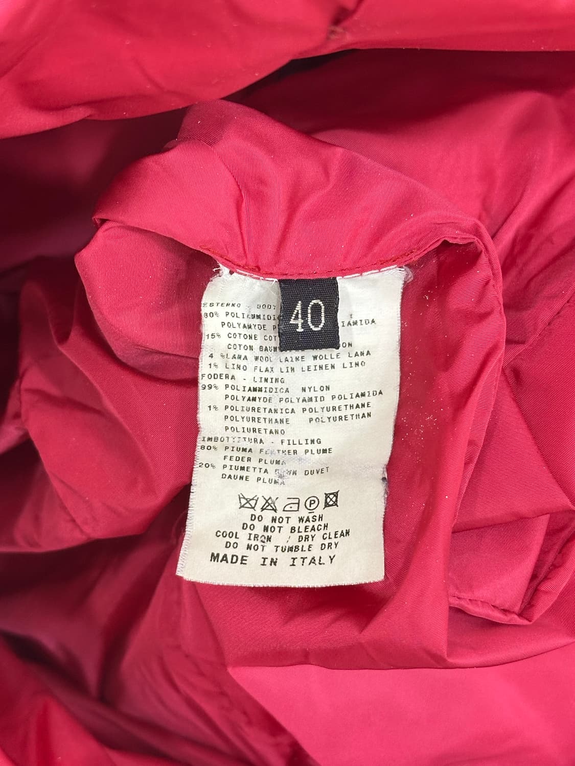 에트로 다운 패딩 상품이미지7