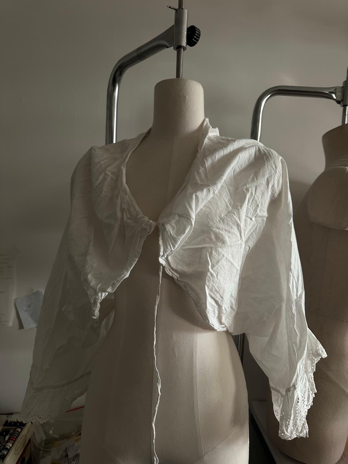 프렌치 레이스 빈티지 블라우스 french vintage blouse 상품이미지4