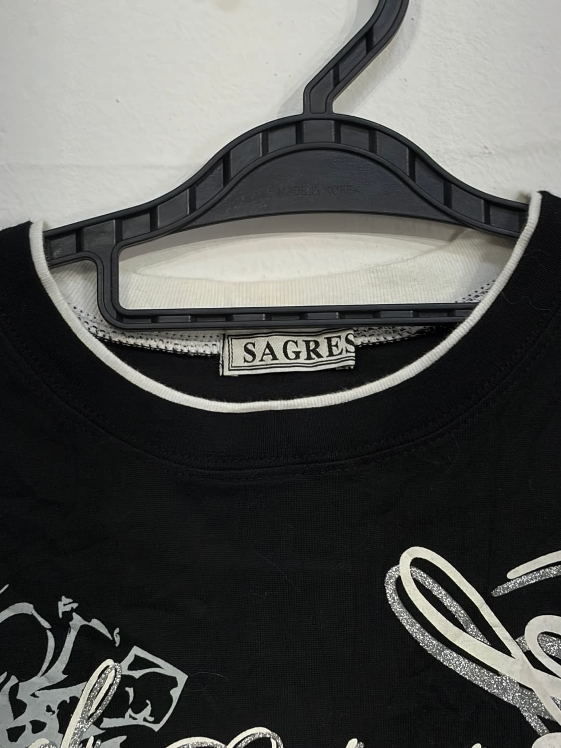 JPN 일본빈티지 sagres 펑크 그래픽 반팔 티셔츠 S 상품이미지9