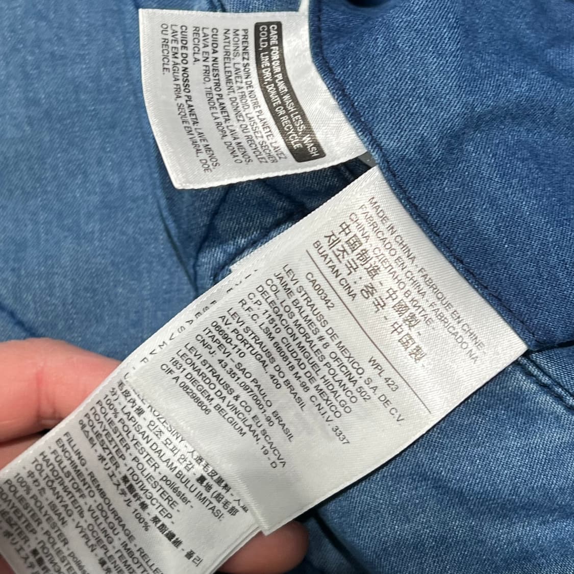 리바이스 리버시블 봄버자켓 s09574 상품이미지9