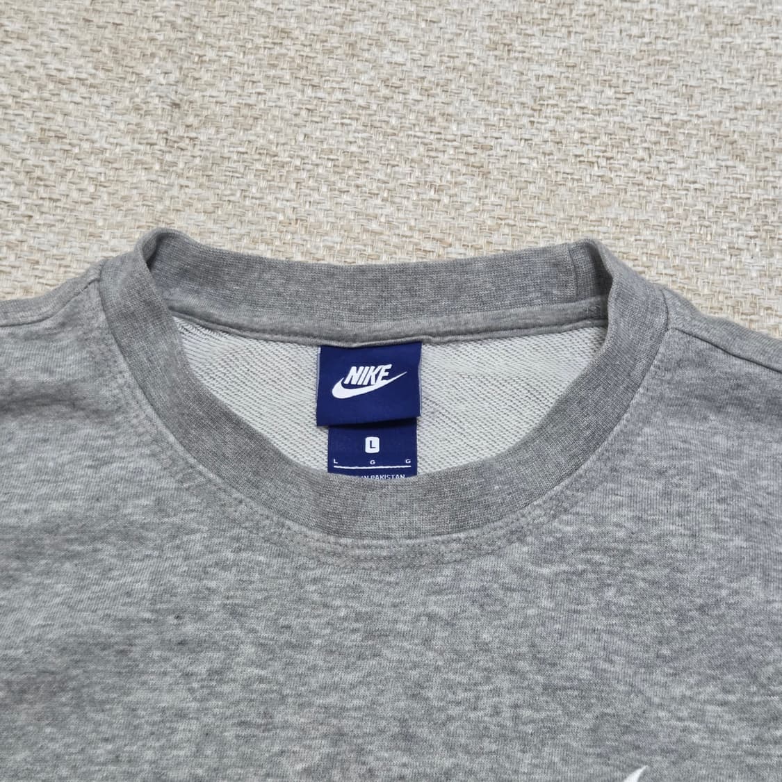Nike 나이키 L 스우시 맨투맨 그레이 상품이미지3