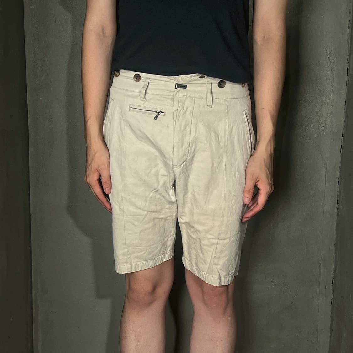 더 비리디안 린넨 신치백 쇼츠 상품이미지2