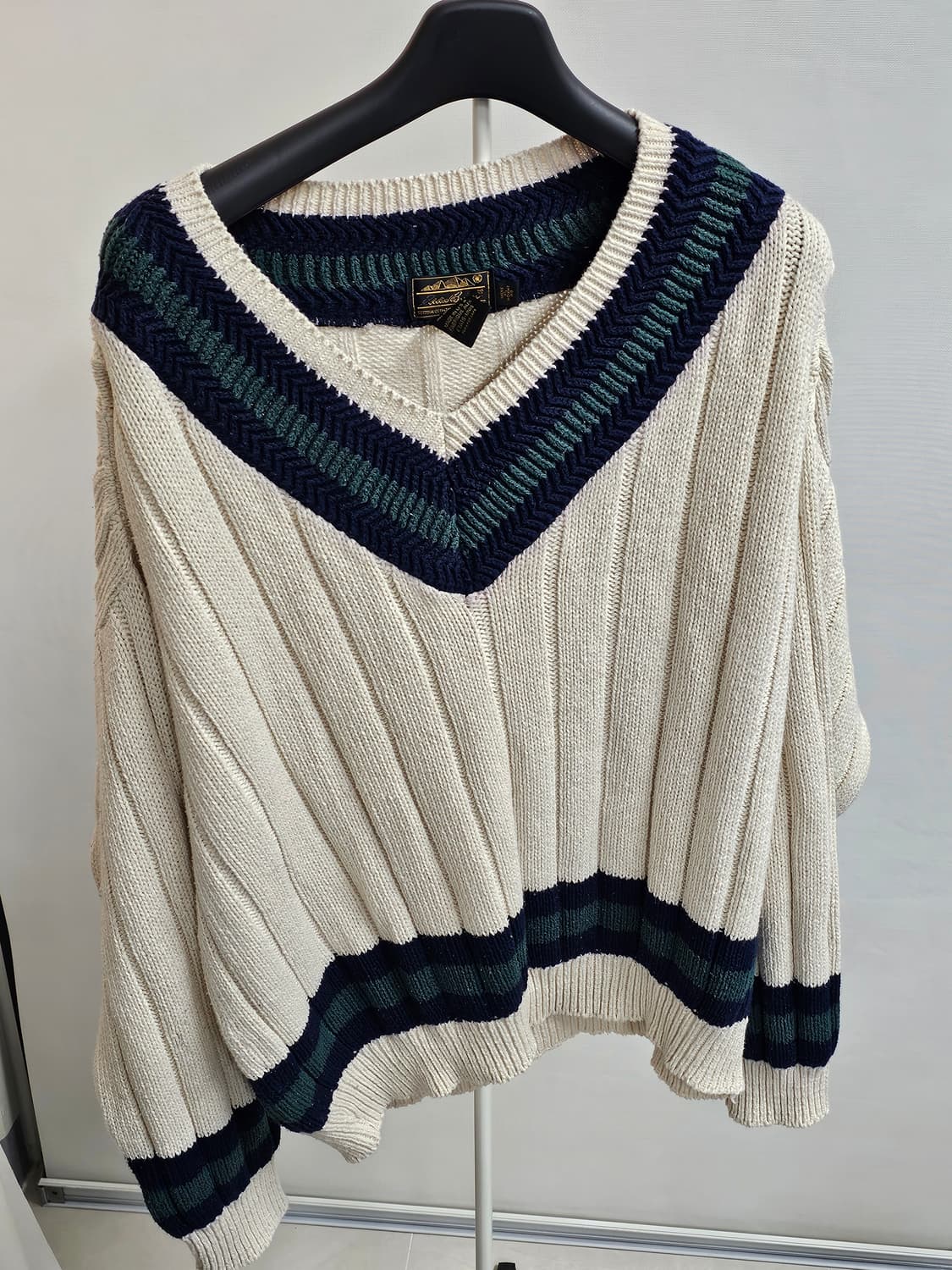 3XL 에디바우어 프레피 니트 상품이미지1