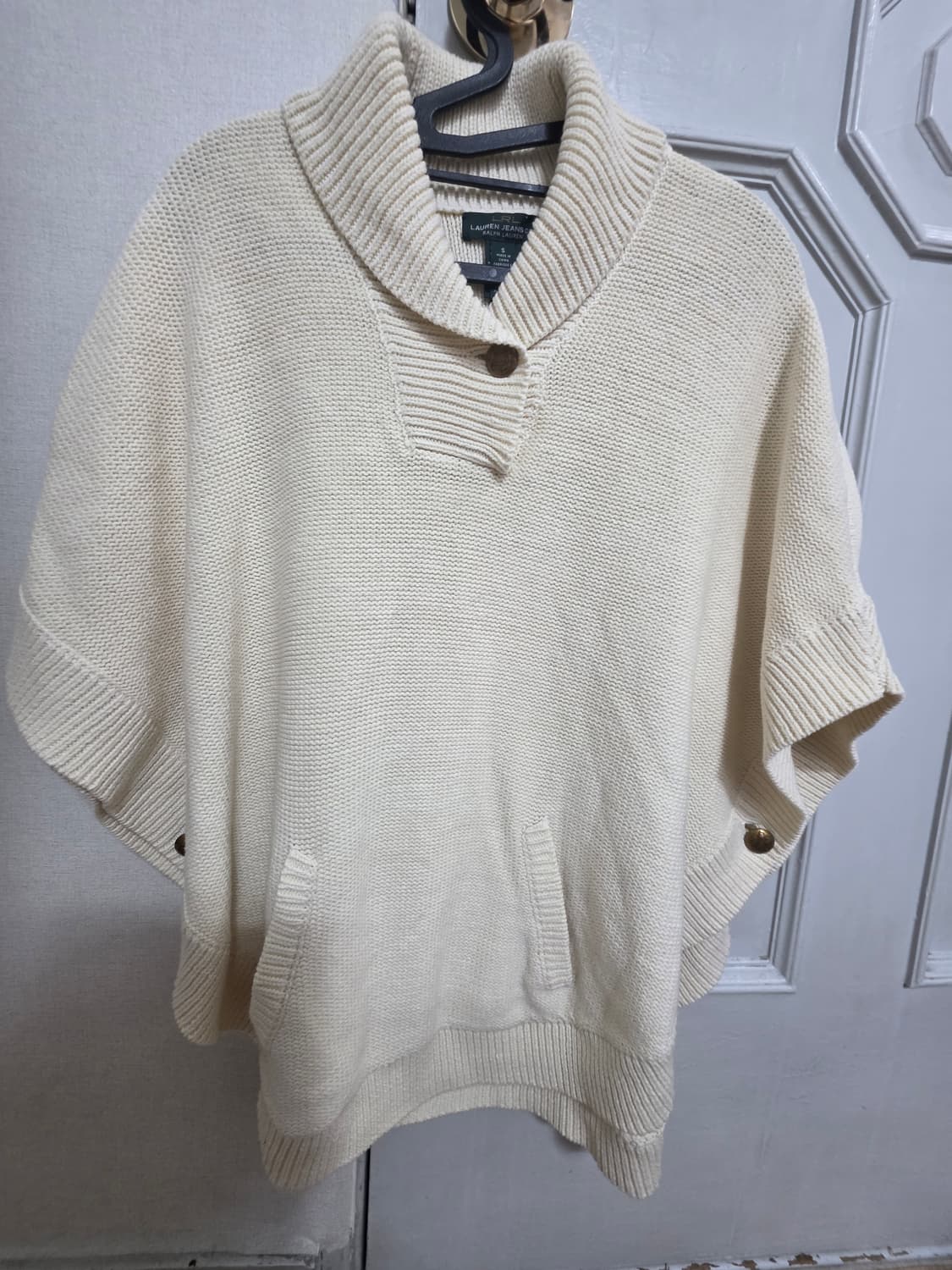 로렌랄프로렌 숄카라 케이프 니트 상품이미지1