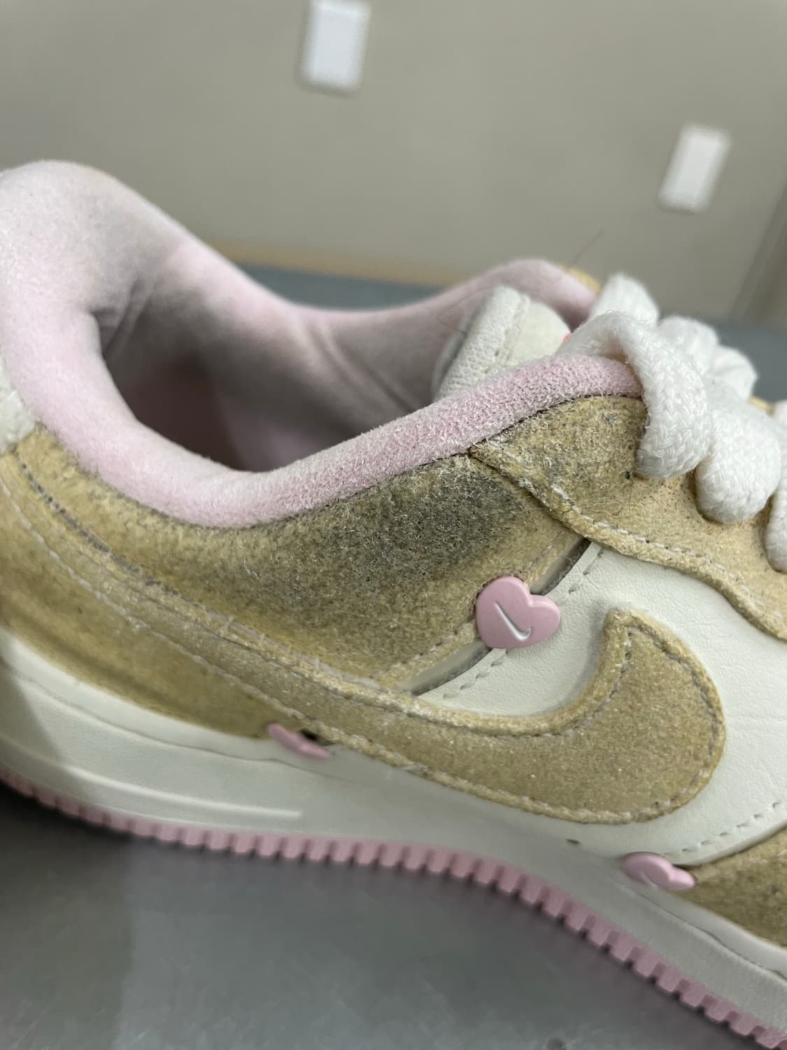 나이키 에어포스 1 밸런타인데이 세일 핑크 폼 235 상품이미지9