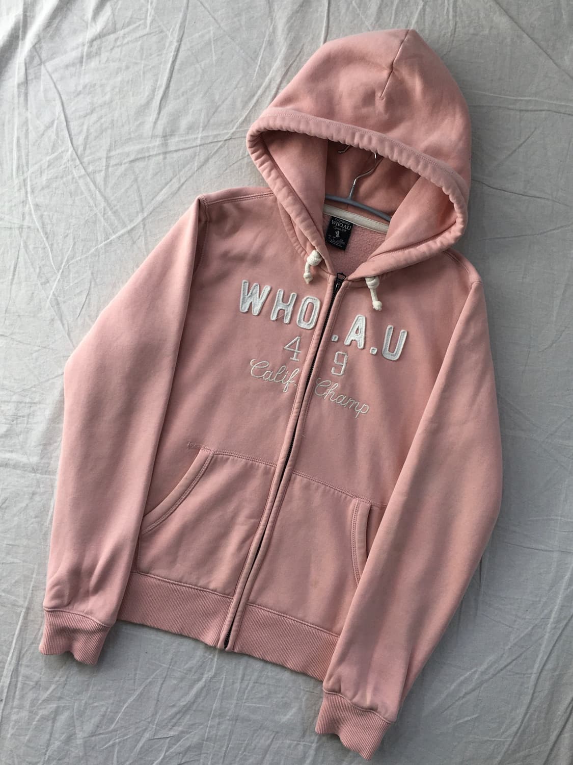 후아유 스펠 후드집업 상품이미지3