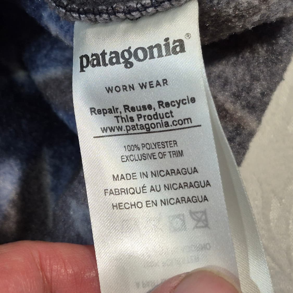 17FW 파타고니아 신칠라 스냅-T 아즈텍 패턴 상품이미지6