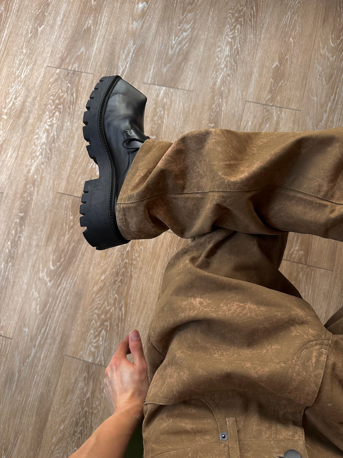 MK Homme 블리치 쉘 스트레이트 팬츠 상품이미지2