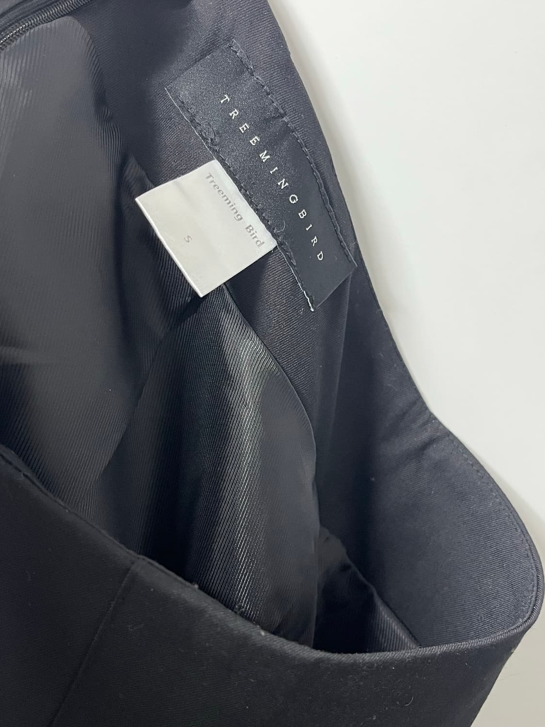 트리밍버드 플리츠 스커트 (블랙) 상품이미지3