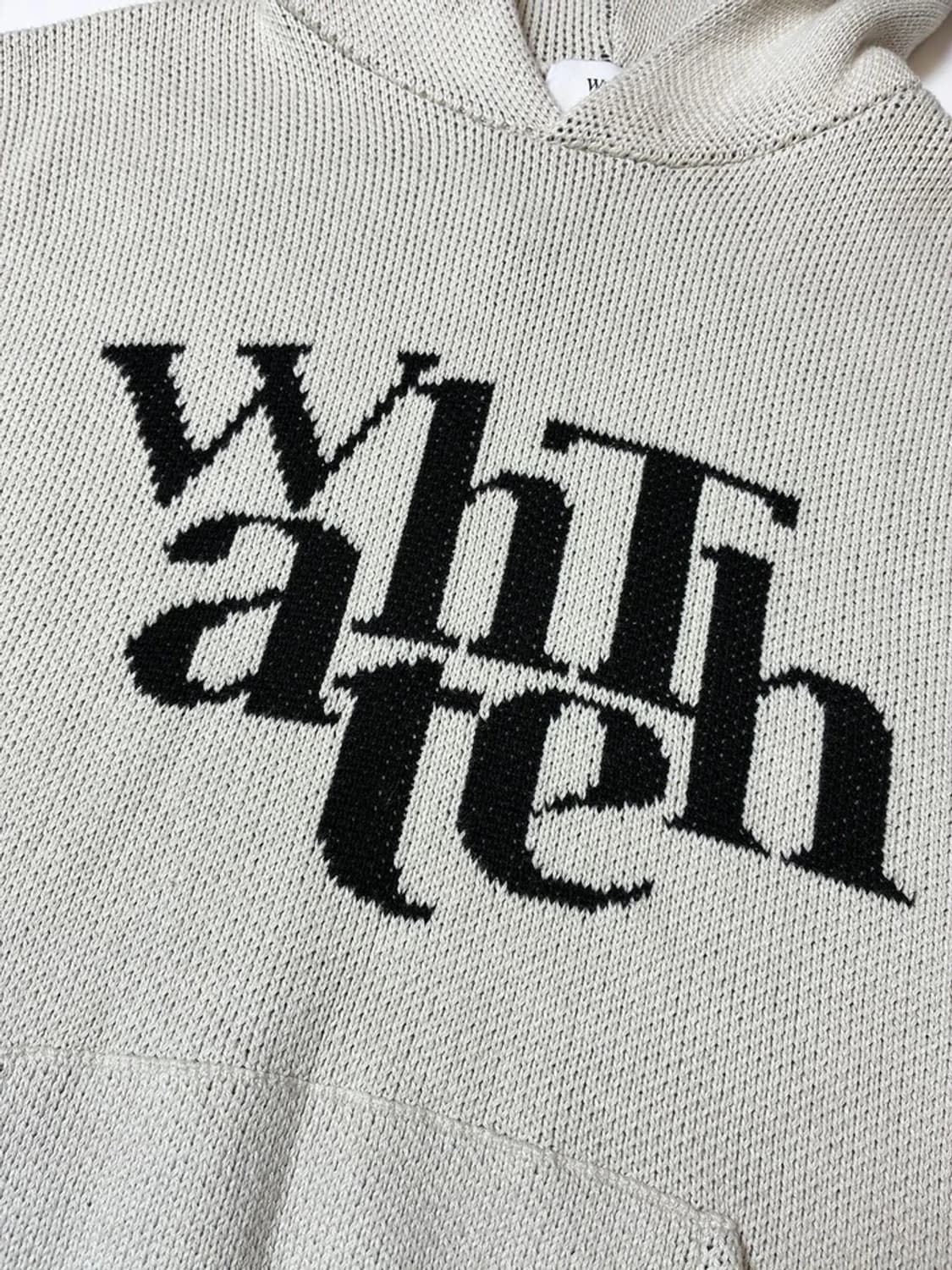 왓더웨어21FW WhatThe Wear NY-126니트후드티 PN8906 상품이미지4