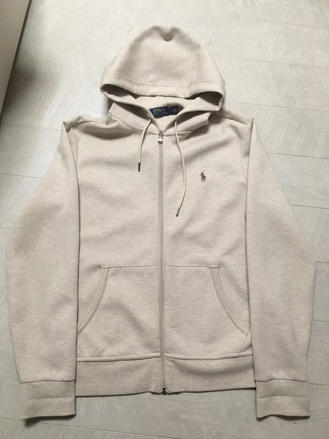 폴로랄프로렌 베이지 브라운포니 후드집업 상품이미지1