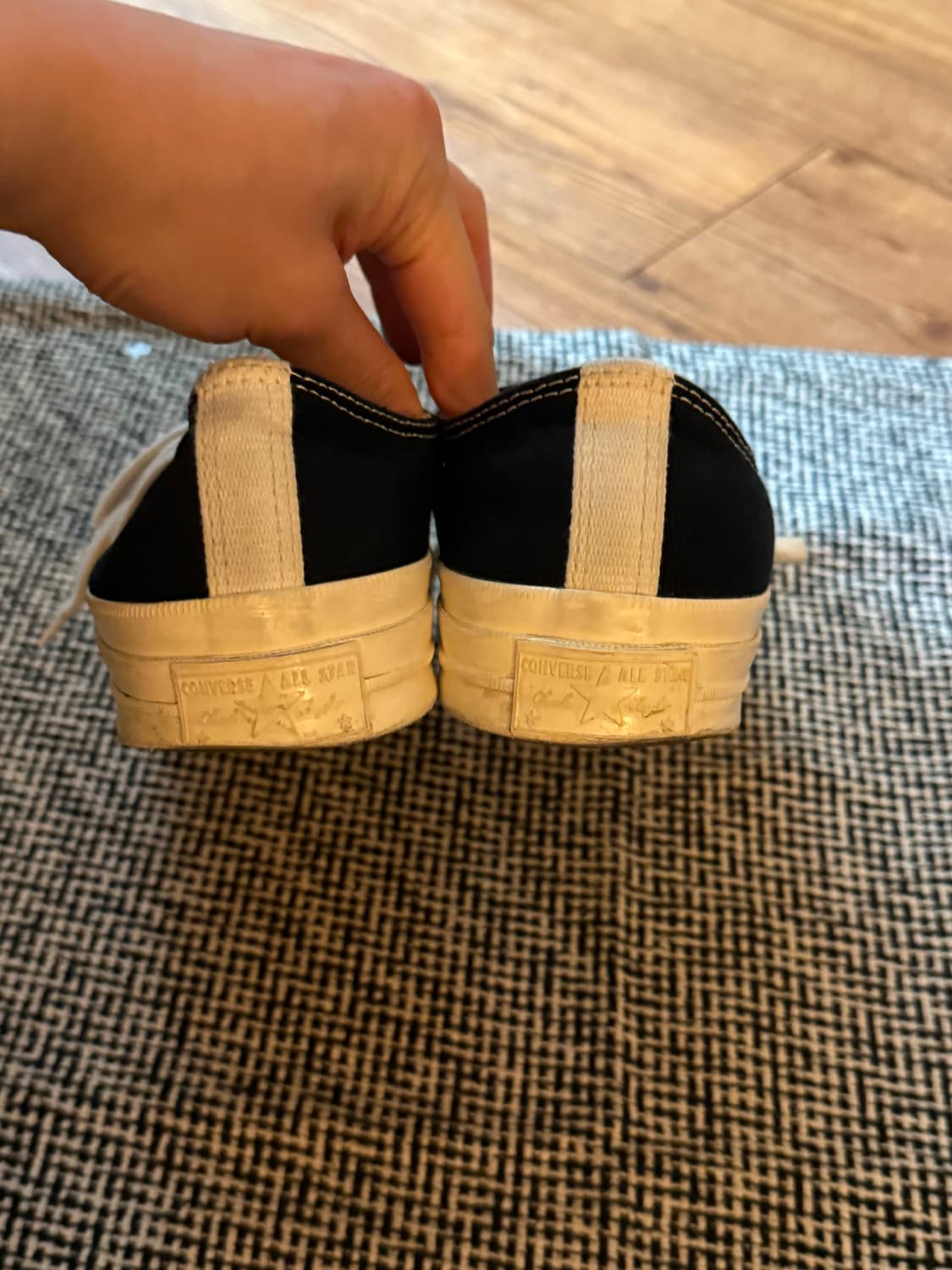 컨버스x꼼데가르송 척 70 블랙 285 상품이미지4