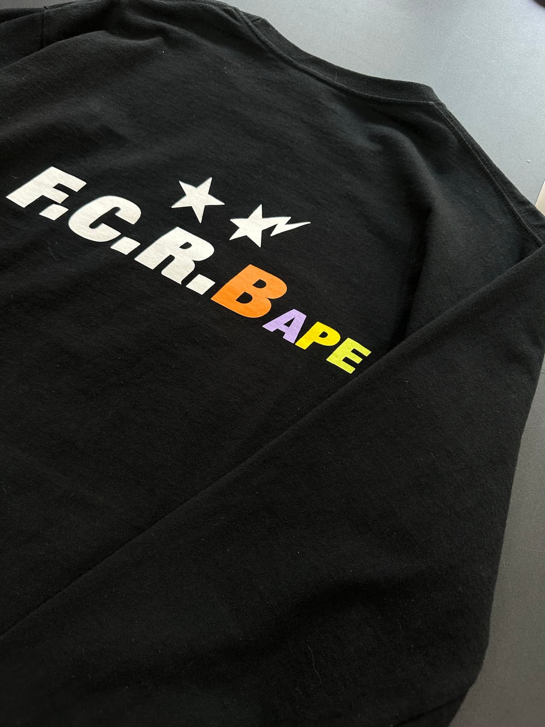 베이프 F.C.R.Bape 컬러카모빅사루 롱슬리브긴팔티셔츠 상품이미지4