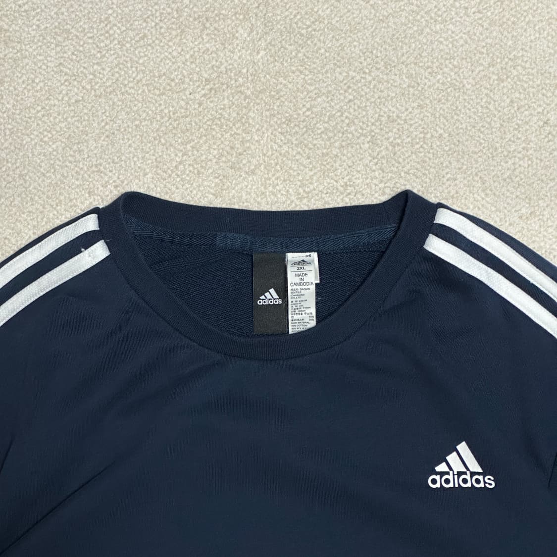 아디다스 ESS 삼선 맨투맨 상품이미지5