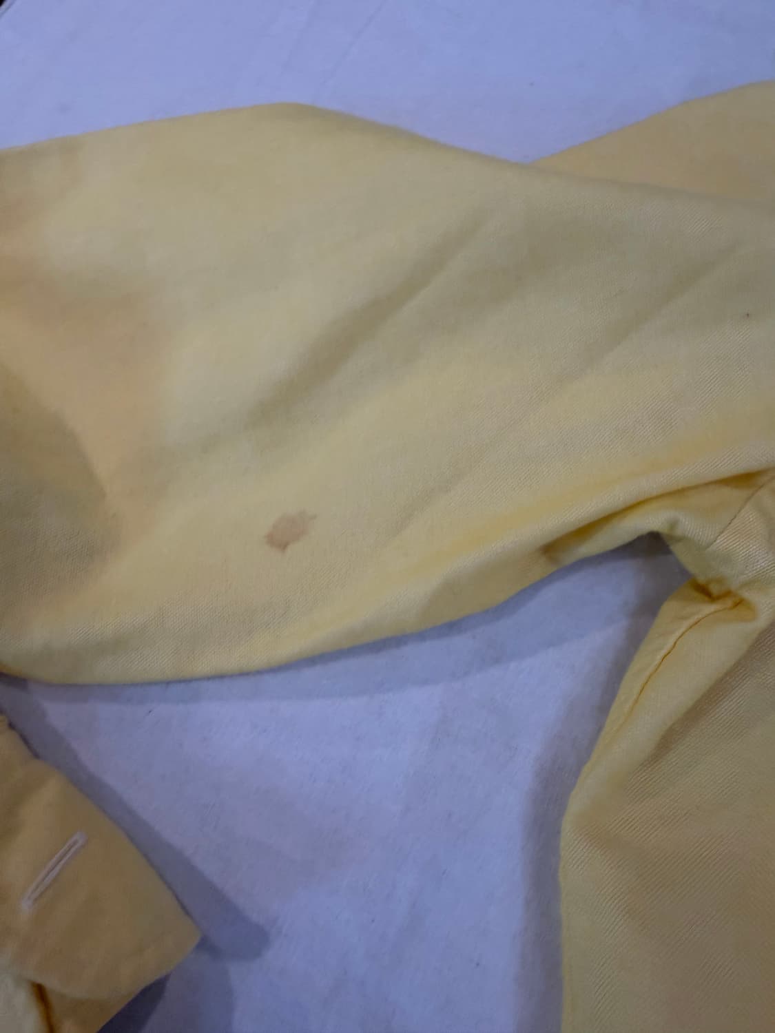 00s 폴로 재팬라인 빅포니 치프키프 옥스포드 셔츠 옐로우 상품이미지6