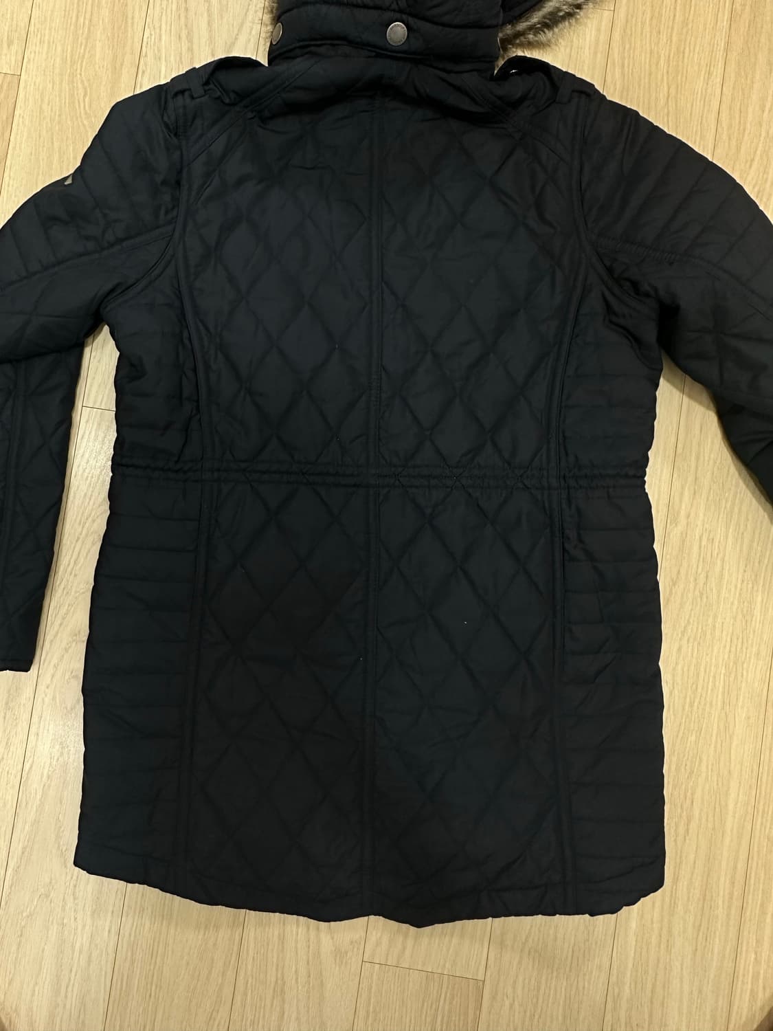 바버 모자 탈부착 퀄팅 헌팅자켓 s  상품이미지4