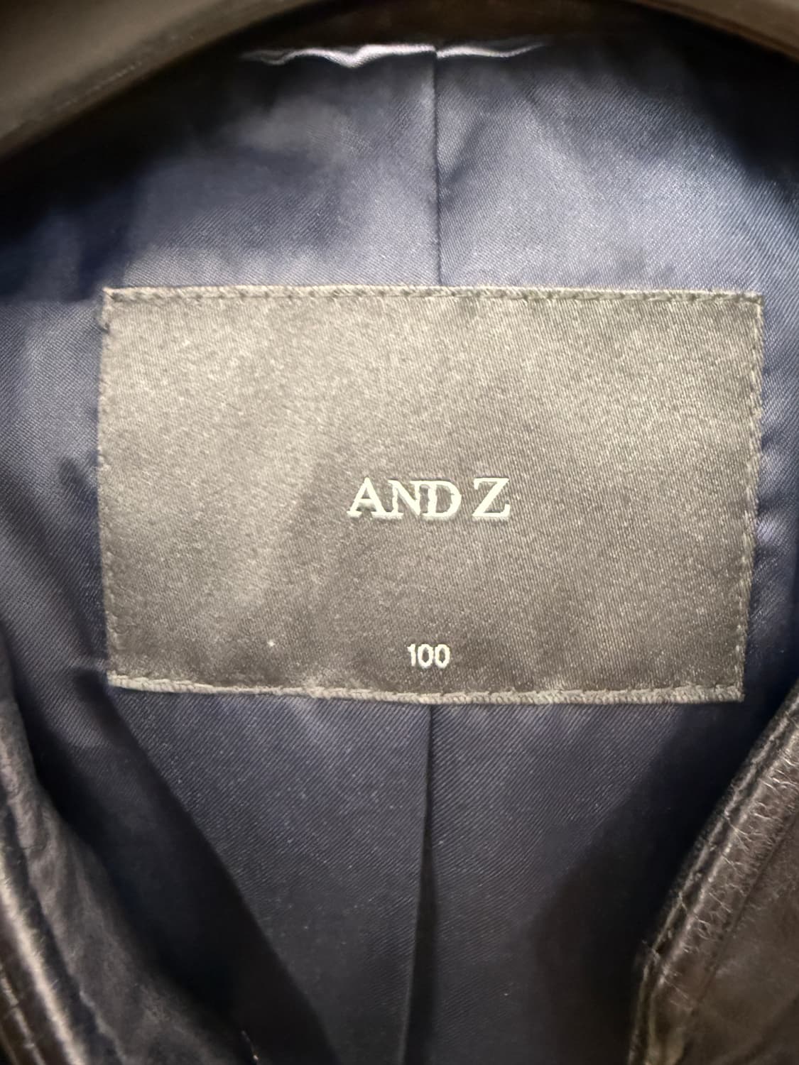 AND Z 지오지아양가죽 자켓 100 상품이미지5
