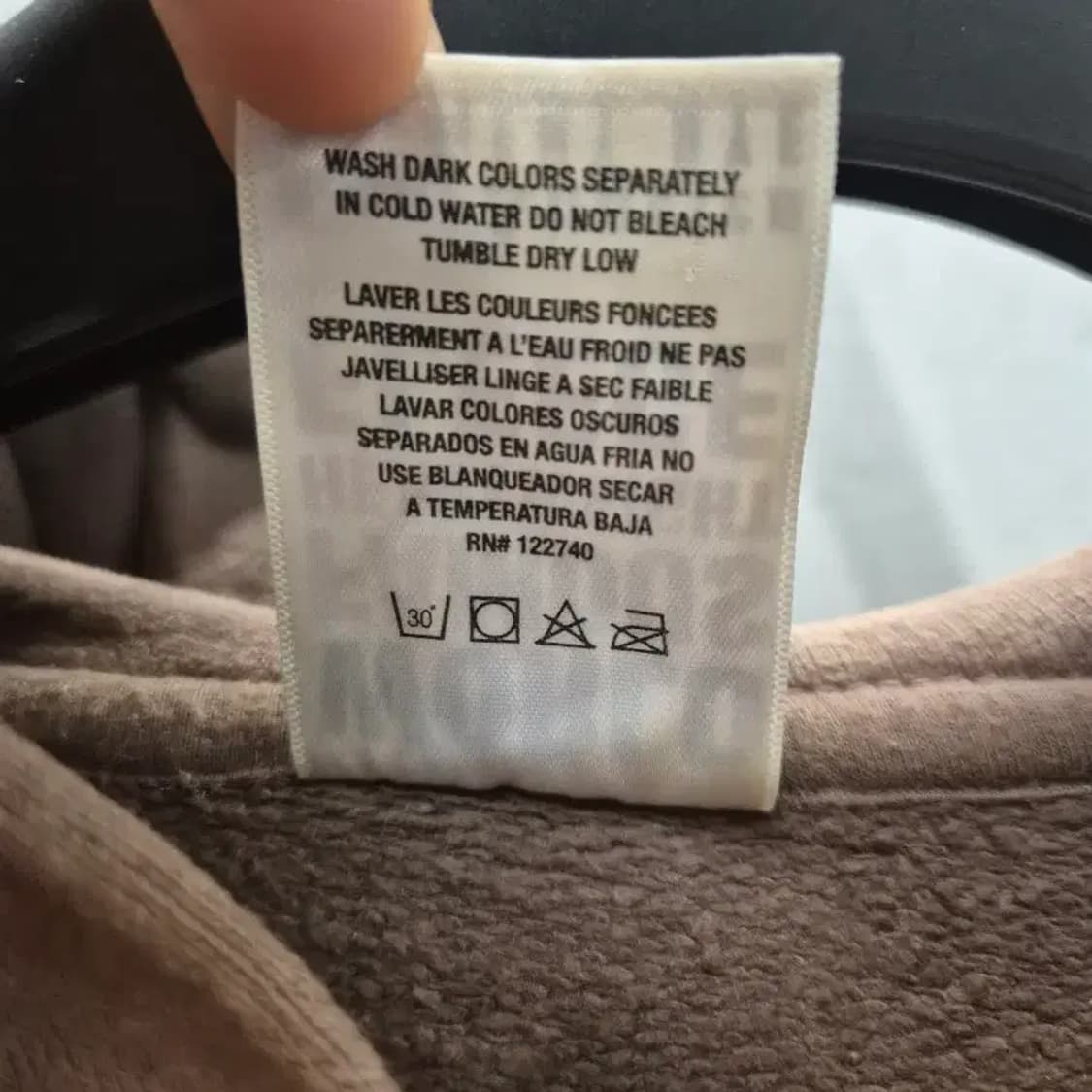 SHAKA WEAR 후드티 브라운 S 상품이미지5