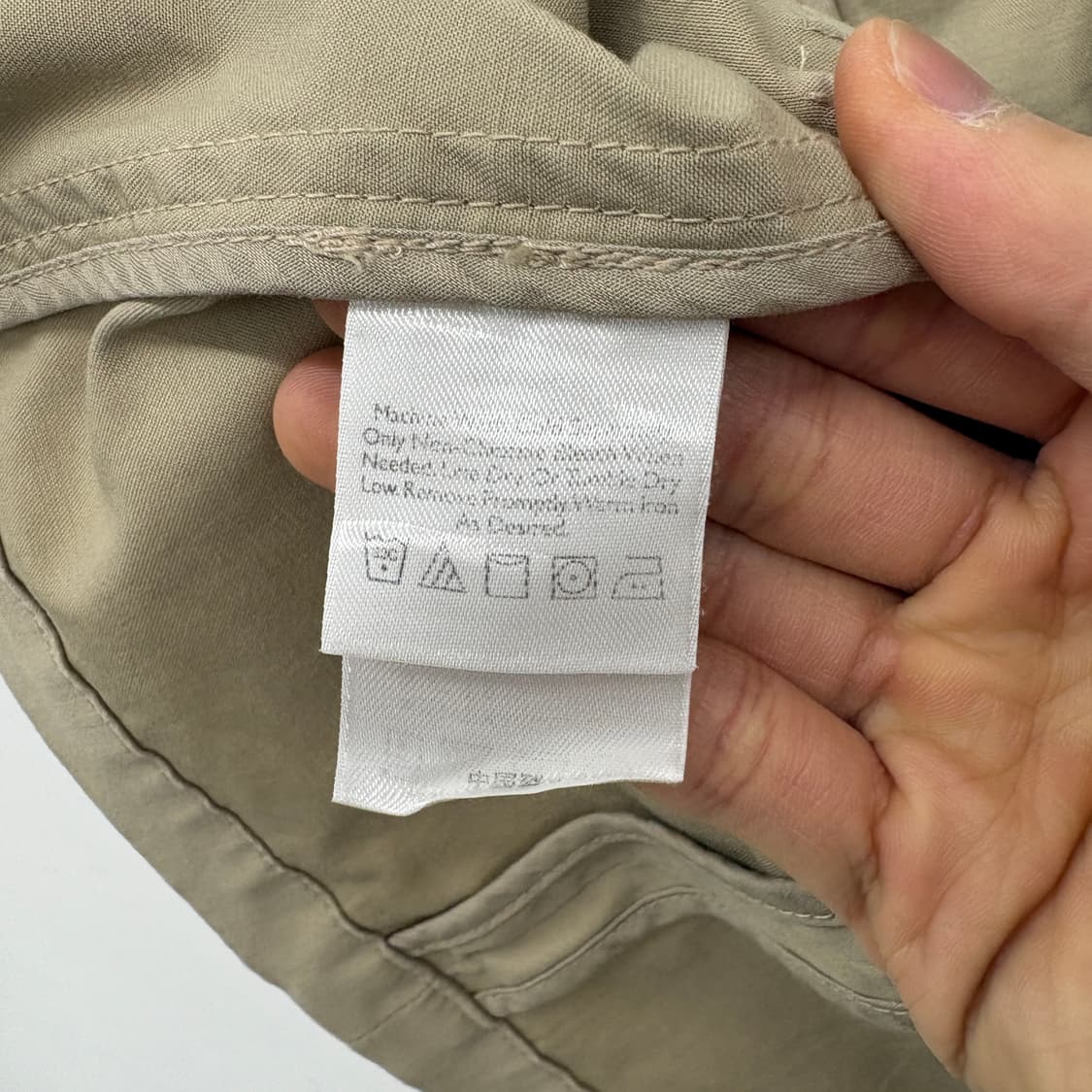 에디바우어 베이지 면 자켓 여성 S 상품이미지6