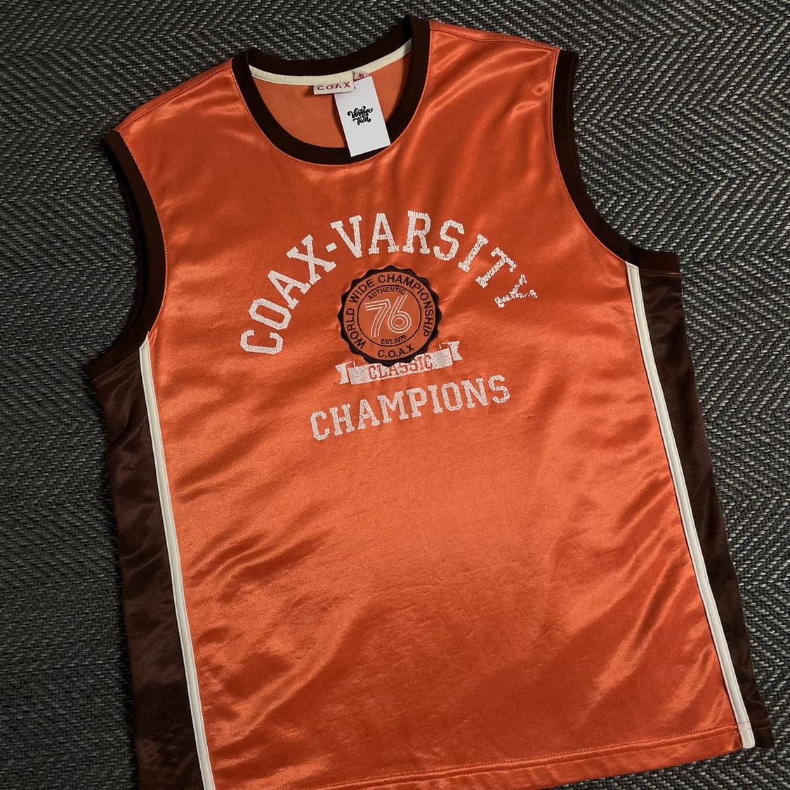 COAX y2k 올드스쿨 빈티지 글로시 슬리브리스y 3649 상품이미지1