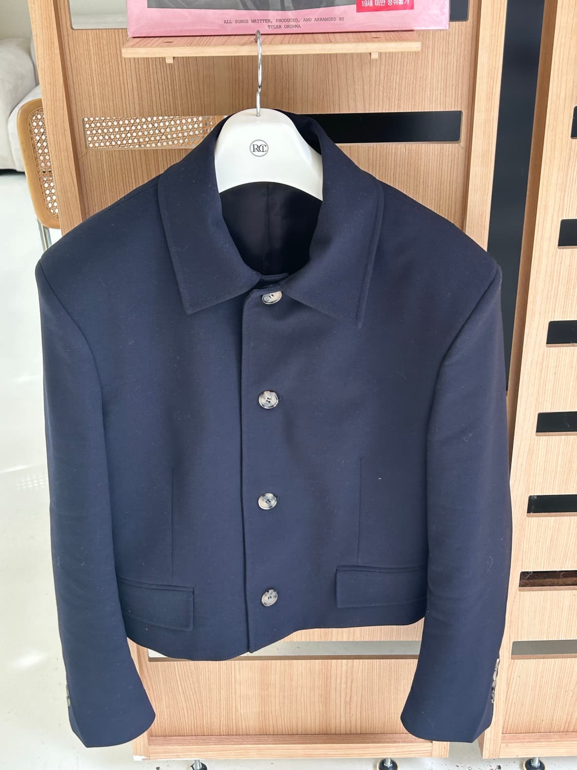 24FW 렉토 울 블렌드 숏 자켓 상품이미지1