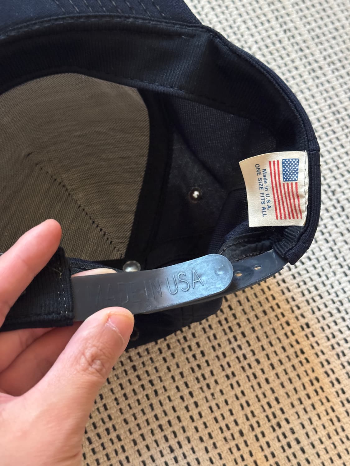 80s 빈티지 하드 워싱 us Air Force 볼캡 상품이미지5