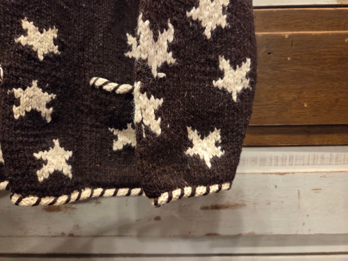 vtg 핸드메이드 니트 가디건 상품이미지9