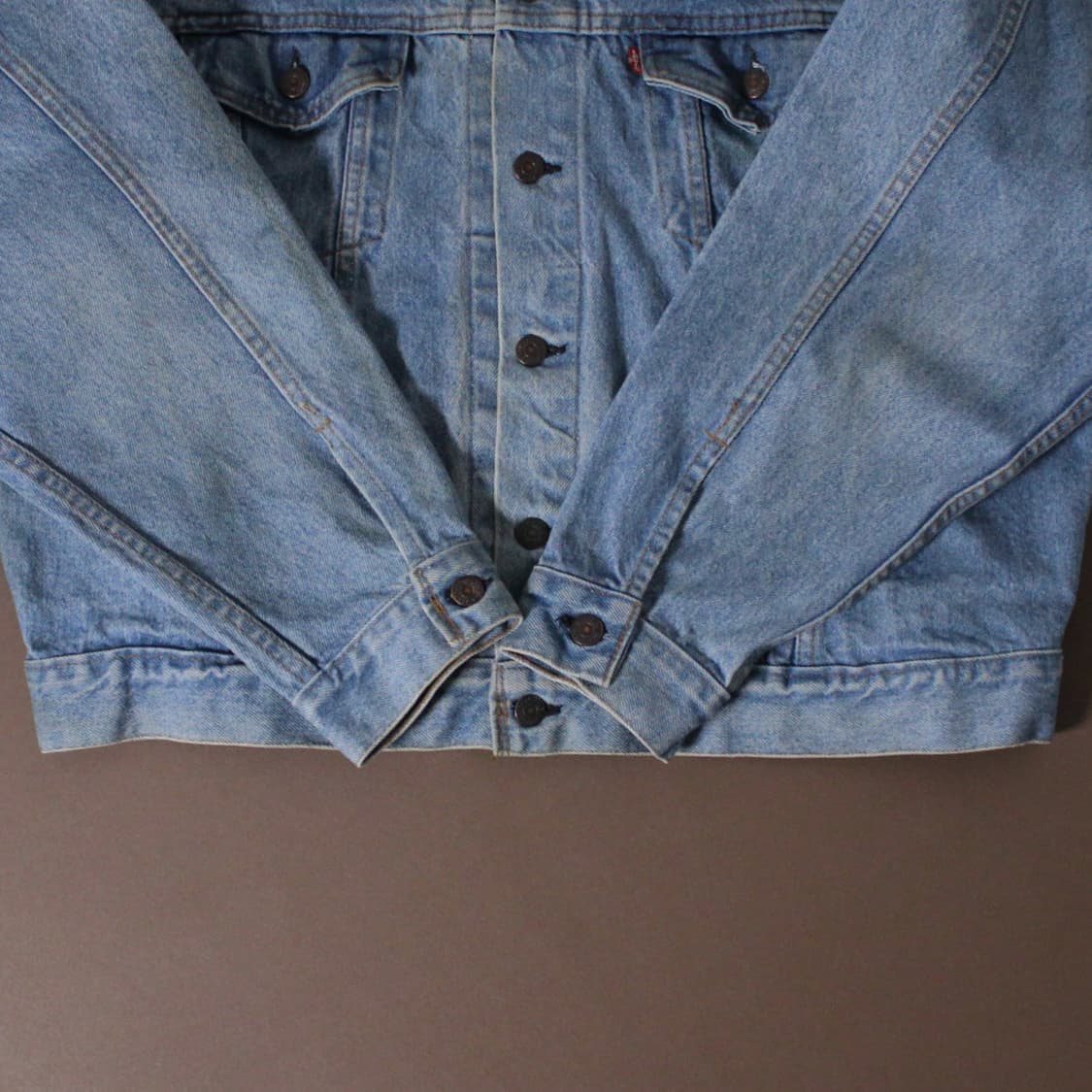 90s Levi’s 70507 USA 빅핏 트러커 데님자켓 L028 상품이미지4