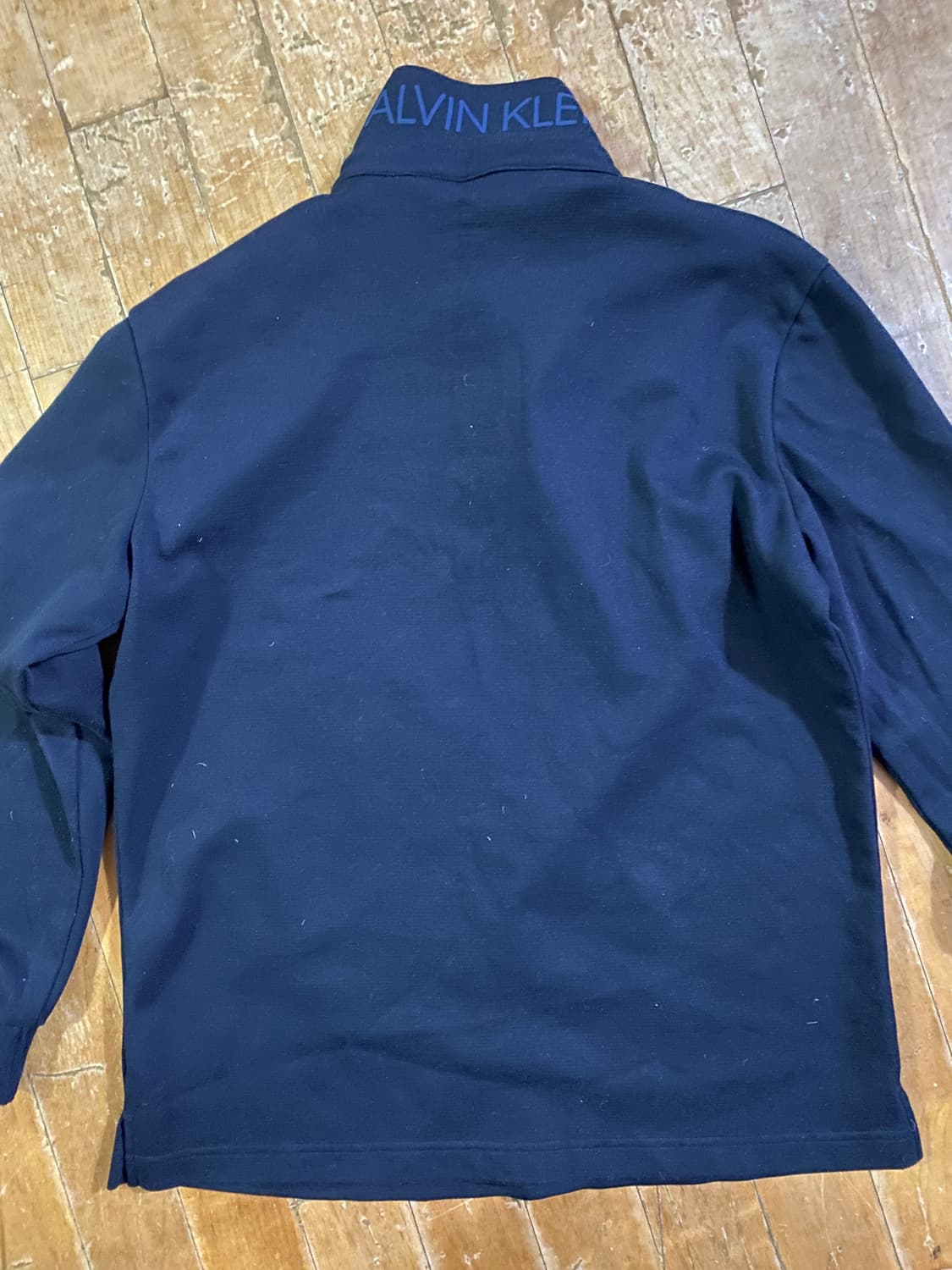 캘빈클라인 남성 긴팔 폴로티 L 네이비 상품이미지5