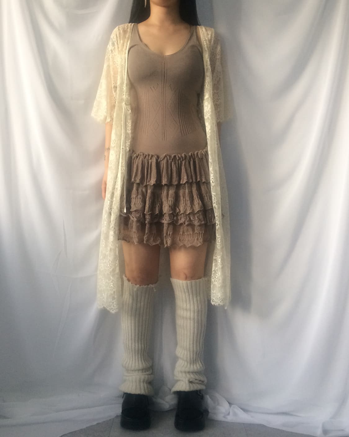 Lace long cardigan 상품이미지7