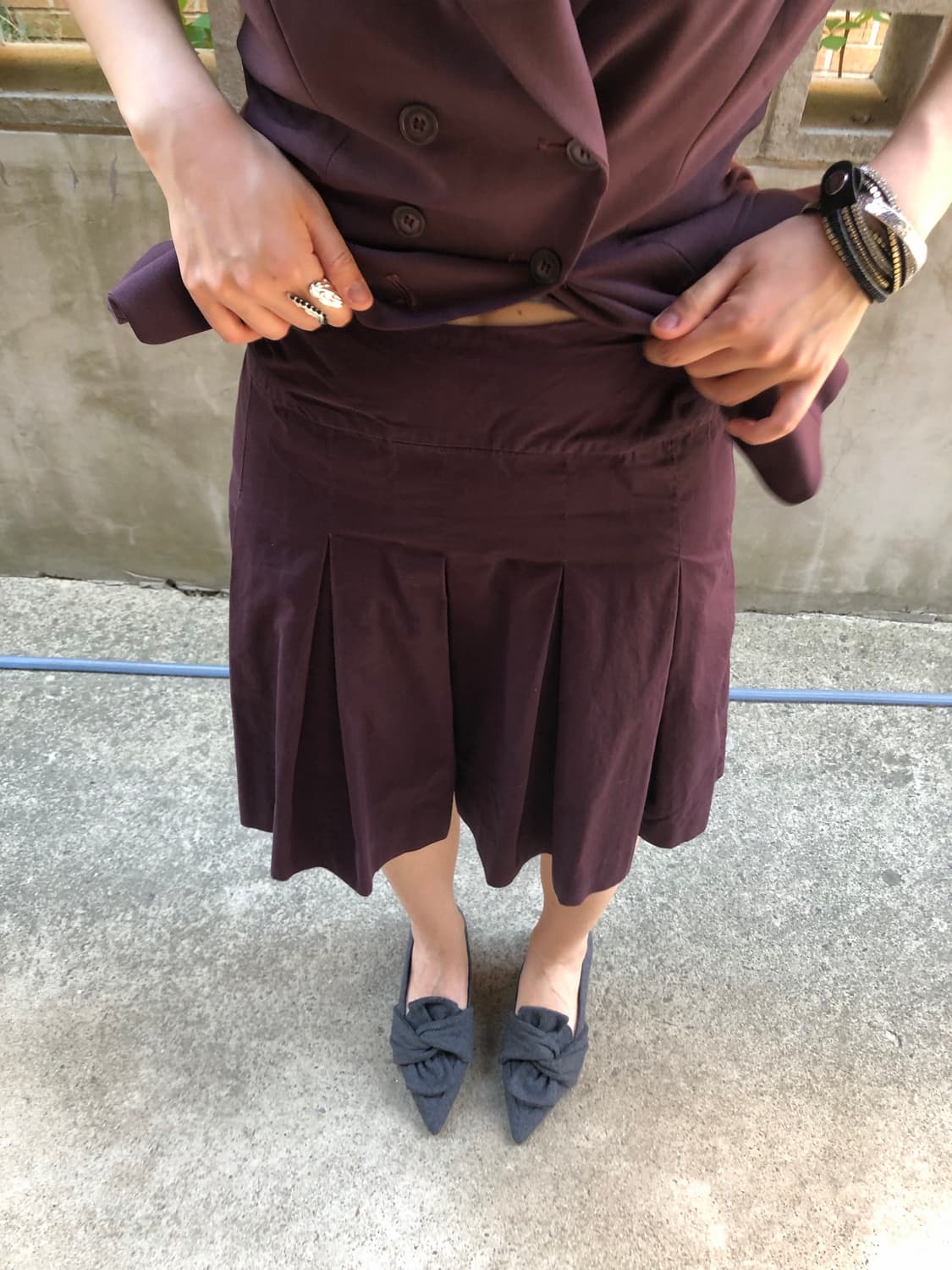 pleated shirring skirt  상품이미지2