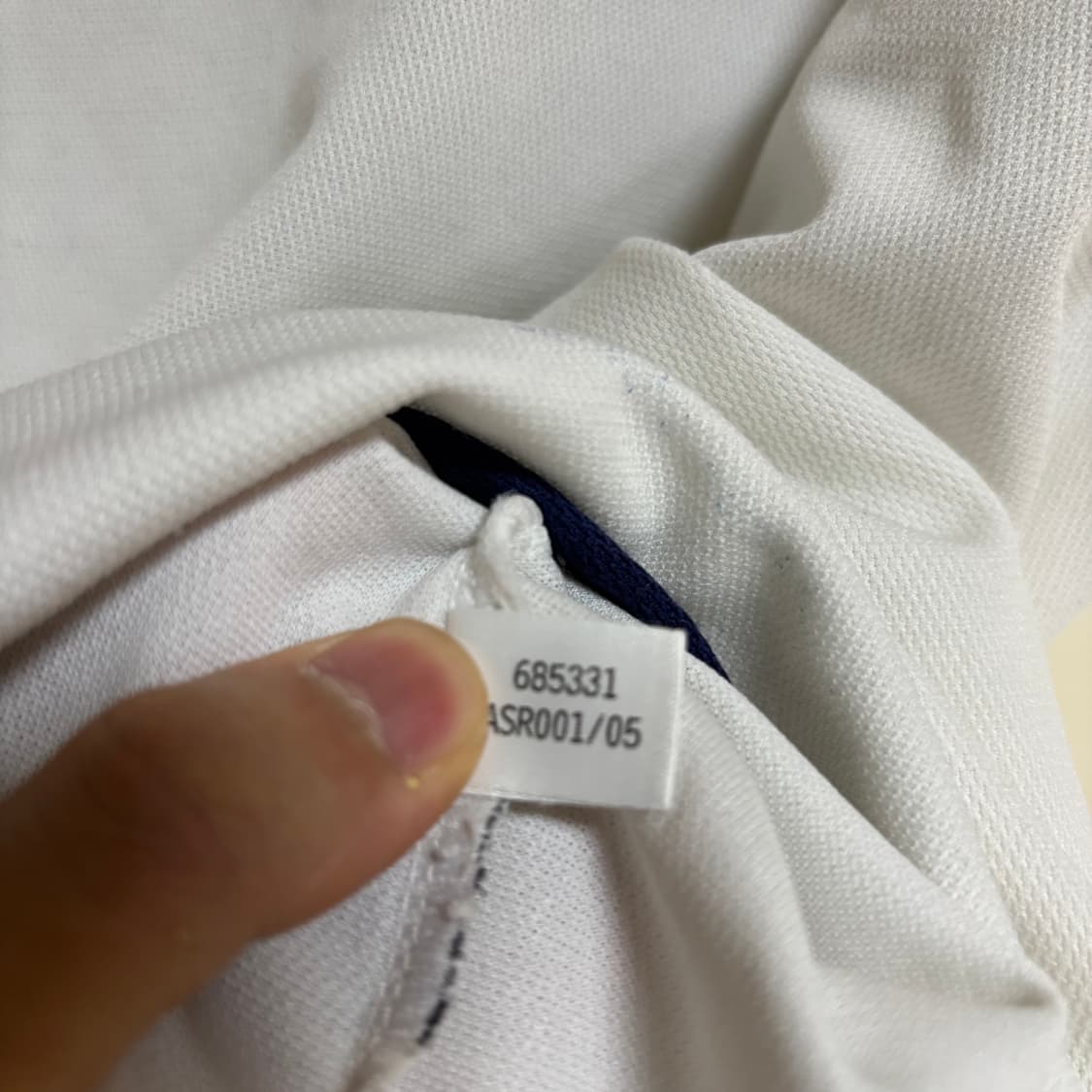 00-01 레알 마드리드 홈 리그 피구 유니폼 상품이미지7