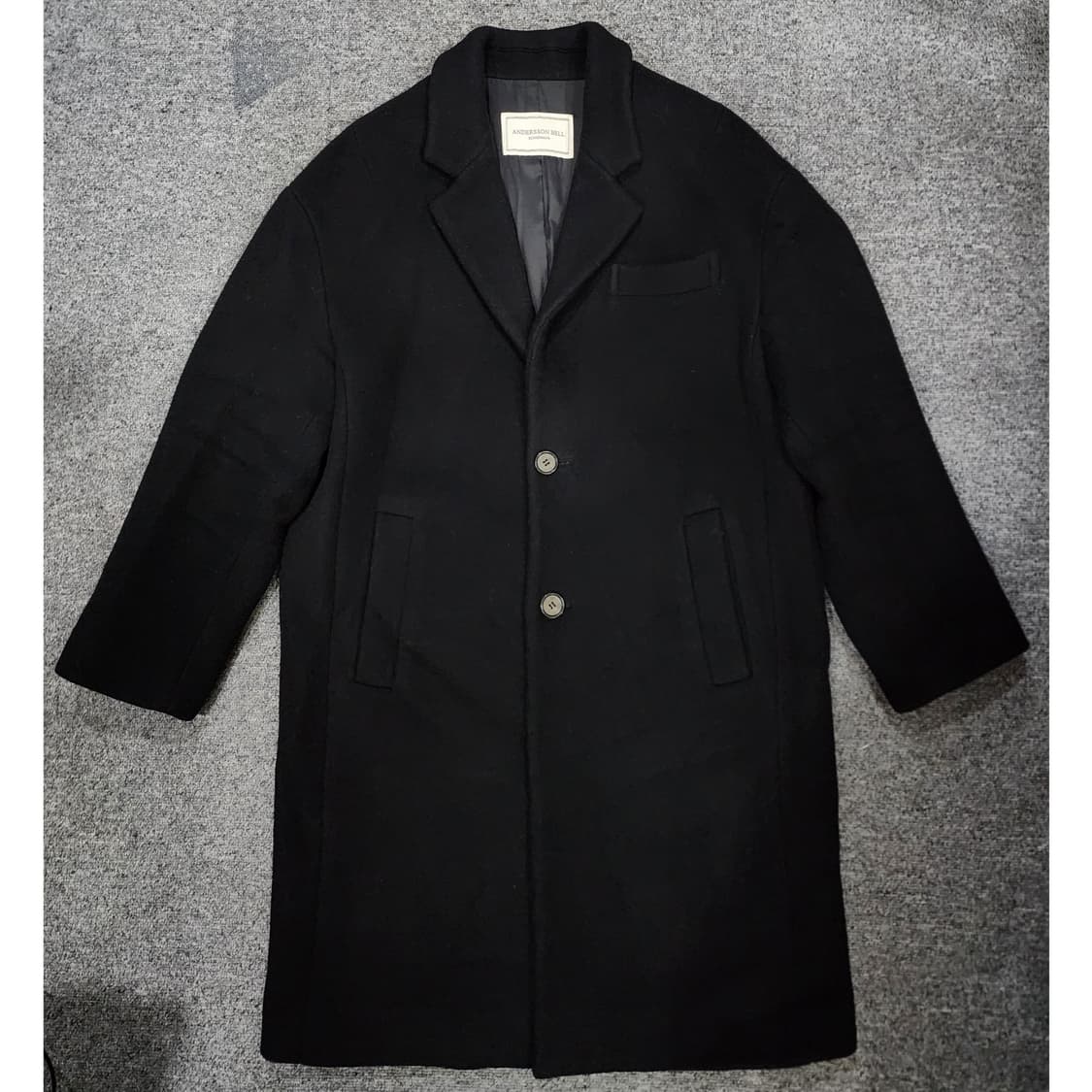 앤더슨벨 요한슨 오버사이즈 울 싱글 코트 M 상품이미지1