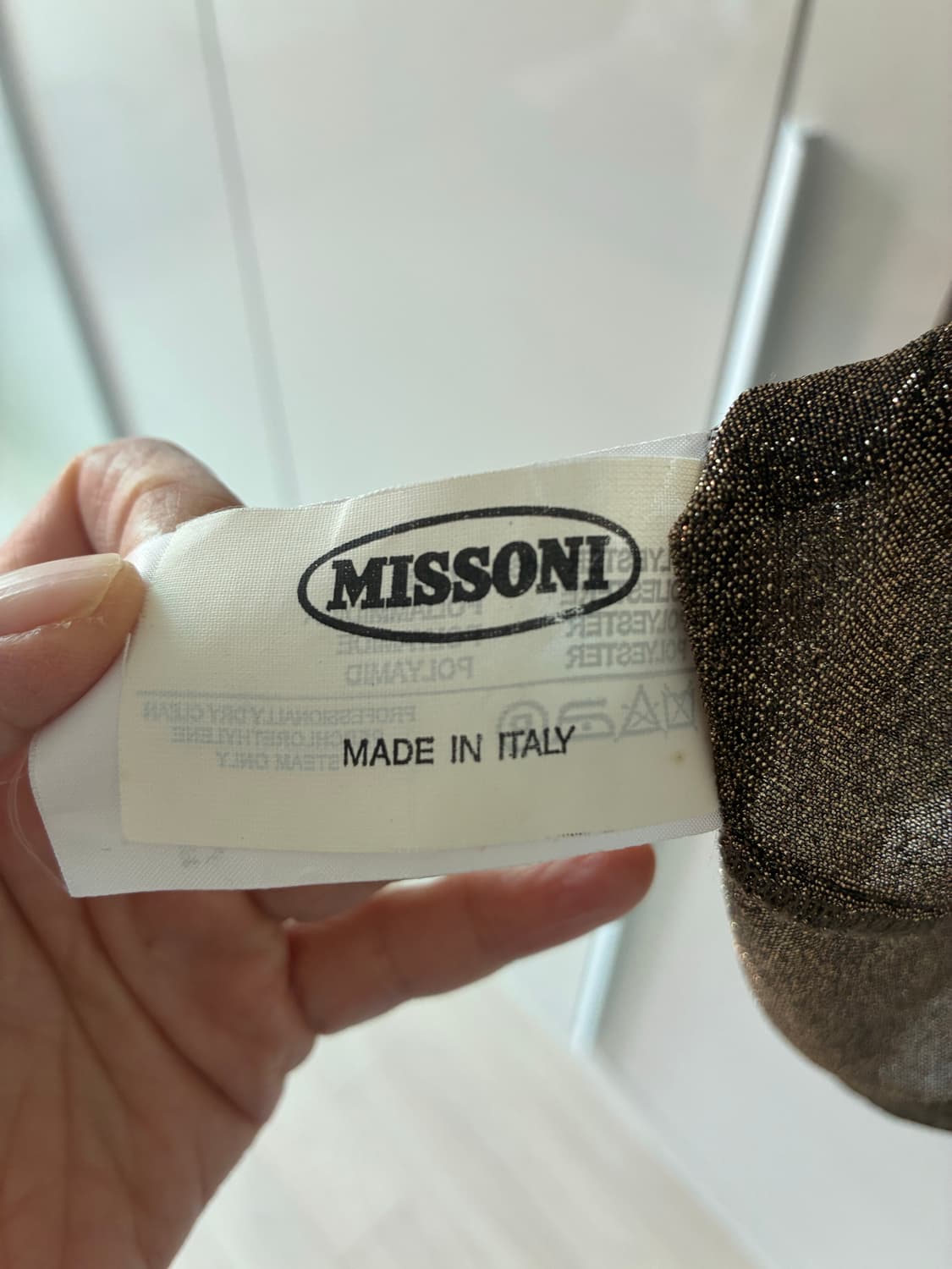 [MISSONI] 미쏘니 골드 민소매 탑  상품이미지5