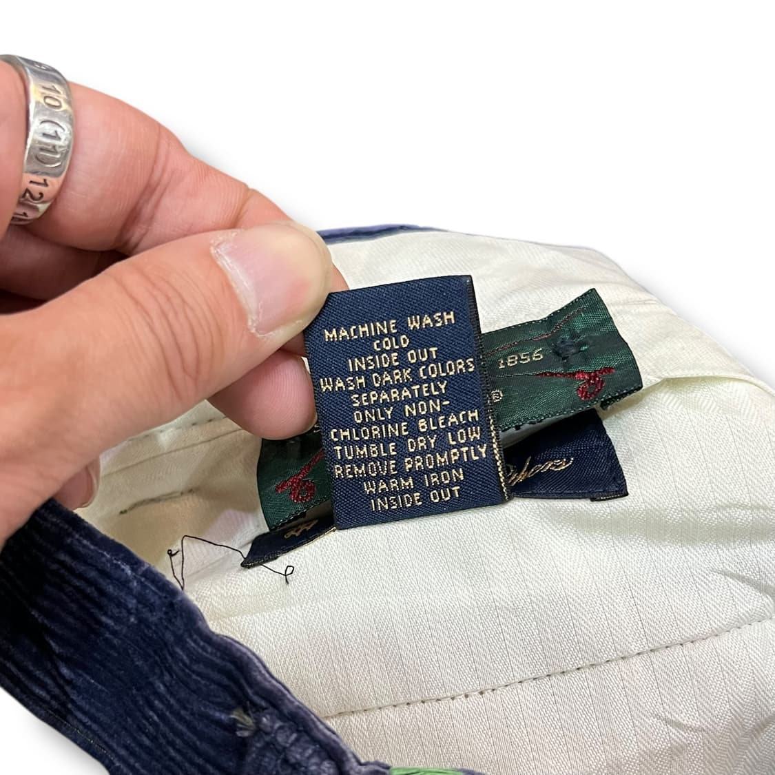  오비스 x 브룩스브라더스 배색 패턴 코듀로이 팬츠 y13882 상품이미지8