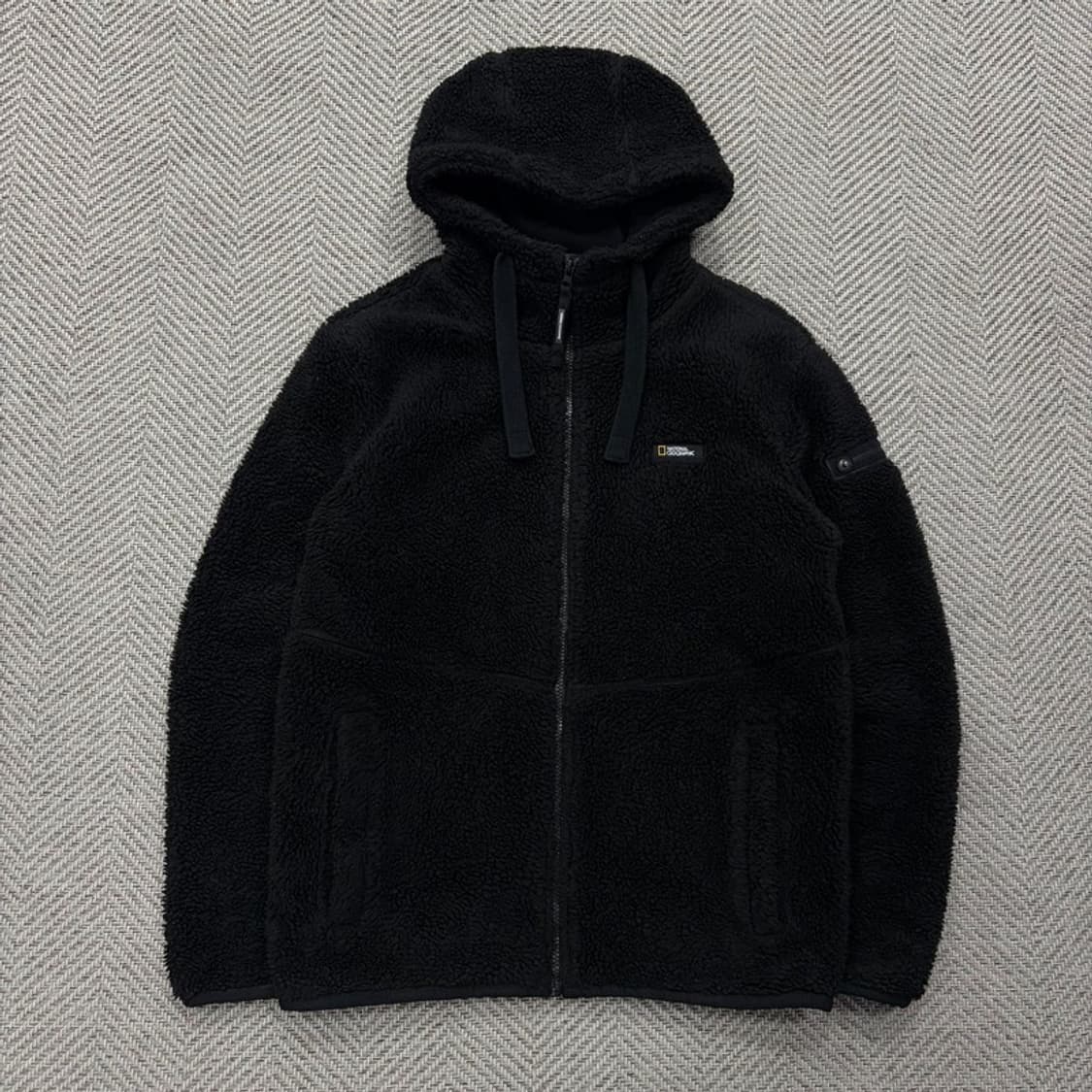 내셔널지오그래픽 플리스 후드 집업 v2492 상품이미지1