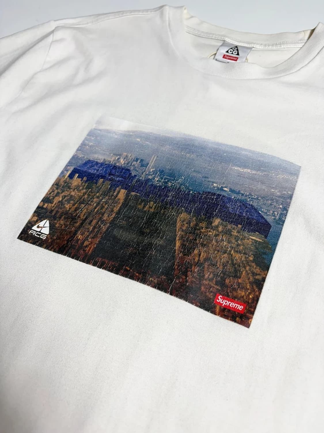 슈프림x나이키 ACG 21FW 그리드 반팔 티셔츠 R1809 상품이미지4