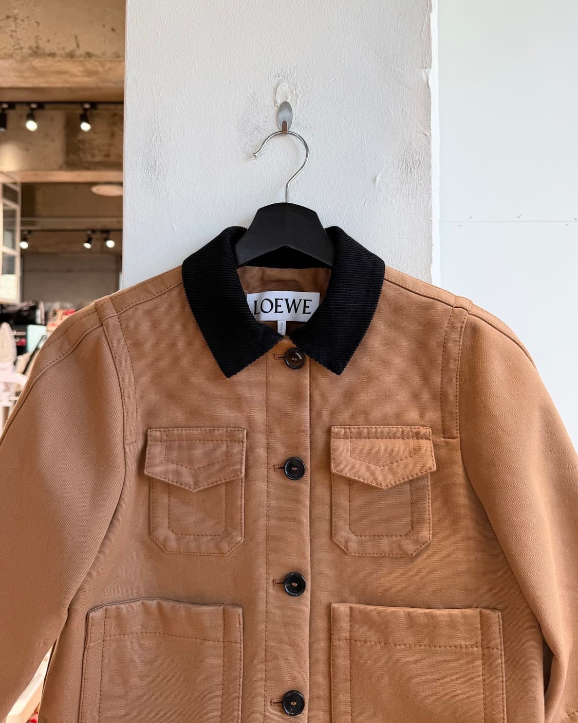 로에베 브라운 워크웨어 자켓  상품이미지3