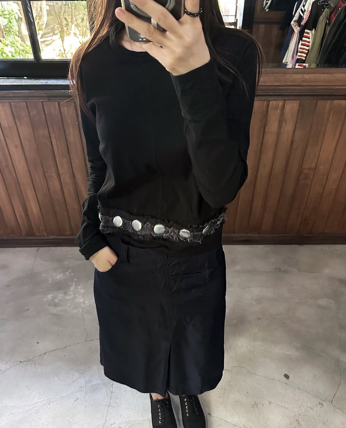 COMME DES GARCONS studded long sleeves 상품이미지1