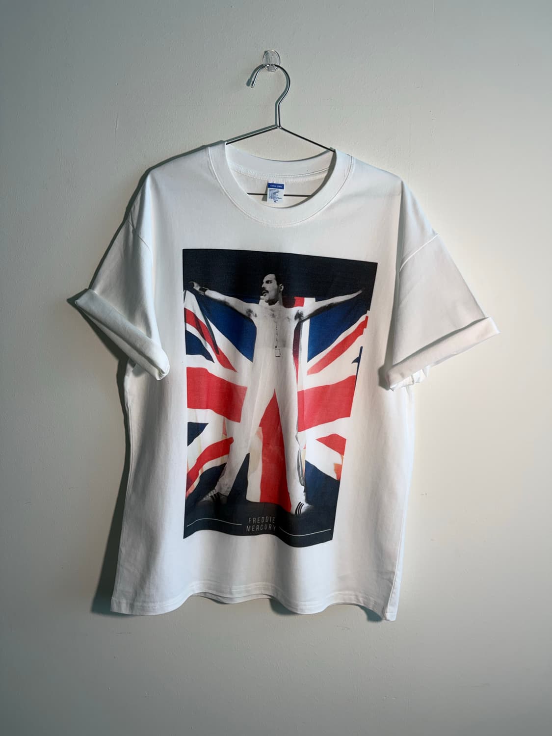 퀸 프레디머큐리 영국국기 빈티지무드 티셔츠 상품이미지8