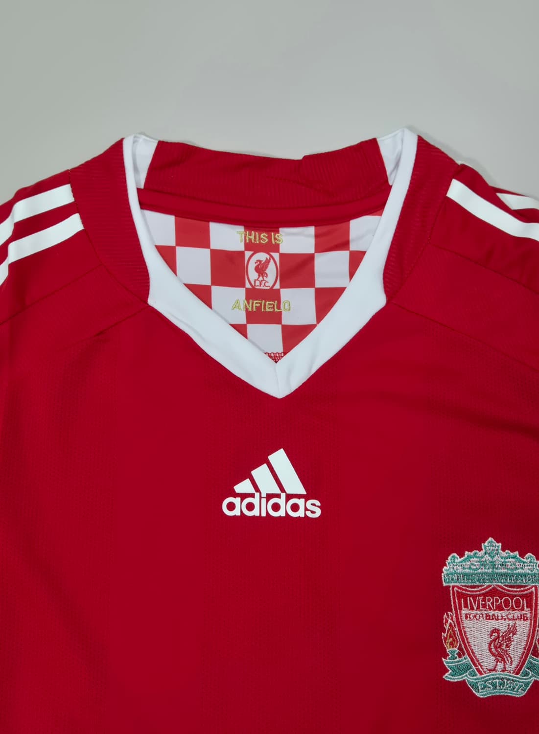 레트로)08-10시즌 리버풀 홈킷 제라드 유니폼 L 레플리카 상품이미지3