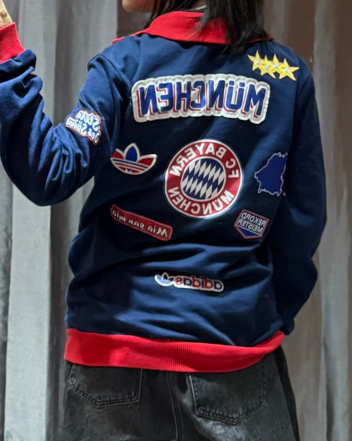 L 아디다스 바이에르뮌헨 패치 트랙탑 상품이미지2