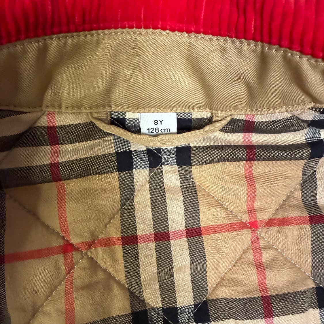 버버리 아동 퀄팅자켓 상품이미지5